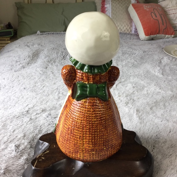 Vintage 1979 Sittre Ceramic Burlap Ragdoll Lady Utensil Holder Ragdoll - Picture 4 of 12